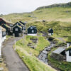 Houses on Mykines Island