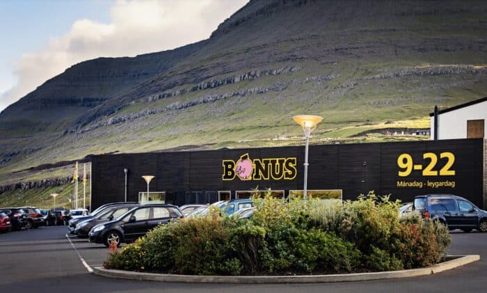 Grocery stor in Faroe Islands