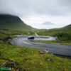 Car driving in Norðradalur