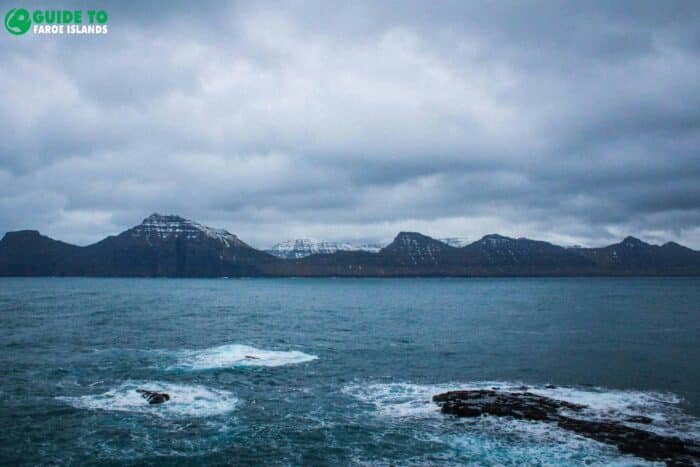 Kalsoy Island in winter