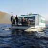 Sailing on Lake Leitsivatn