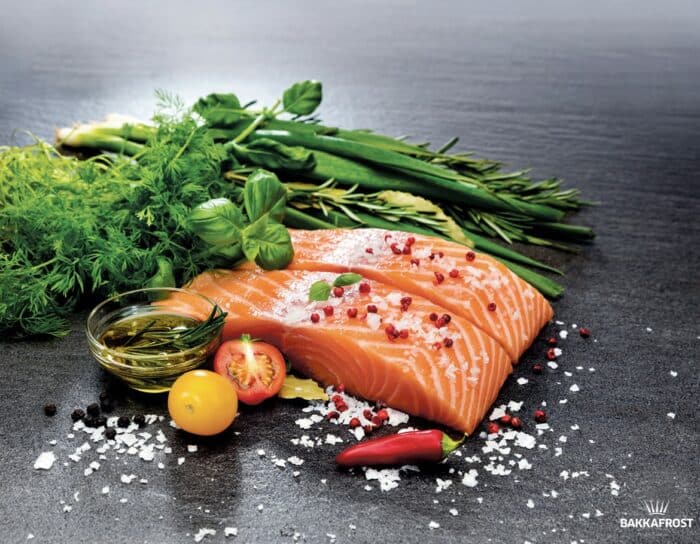 Salmon fillet of the Faroe Islands