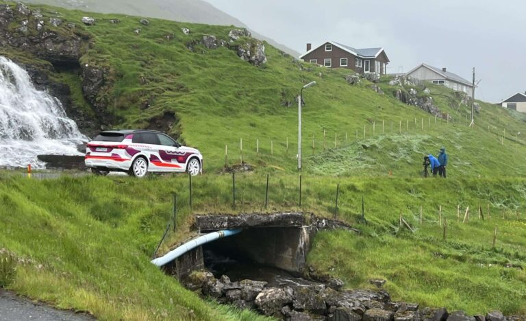 Filming Audi Q6 e-tron in the Faroe Islands