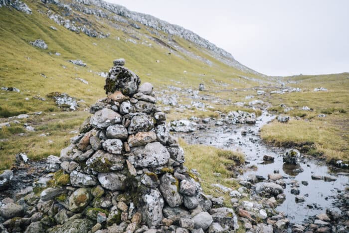 Cairn in Faroe Islands