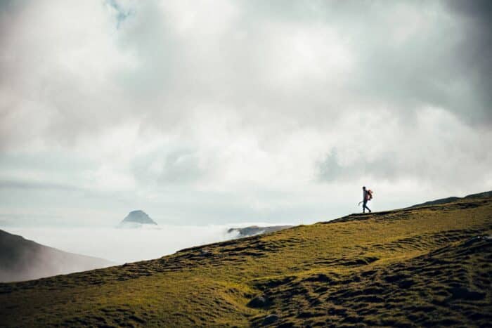 Hiking in Faroe Islands