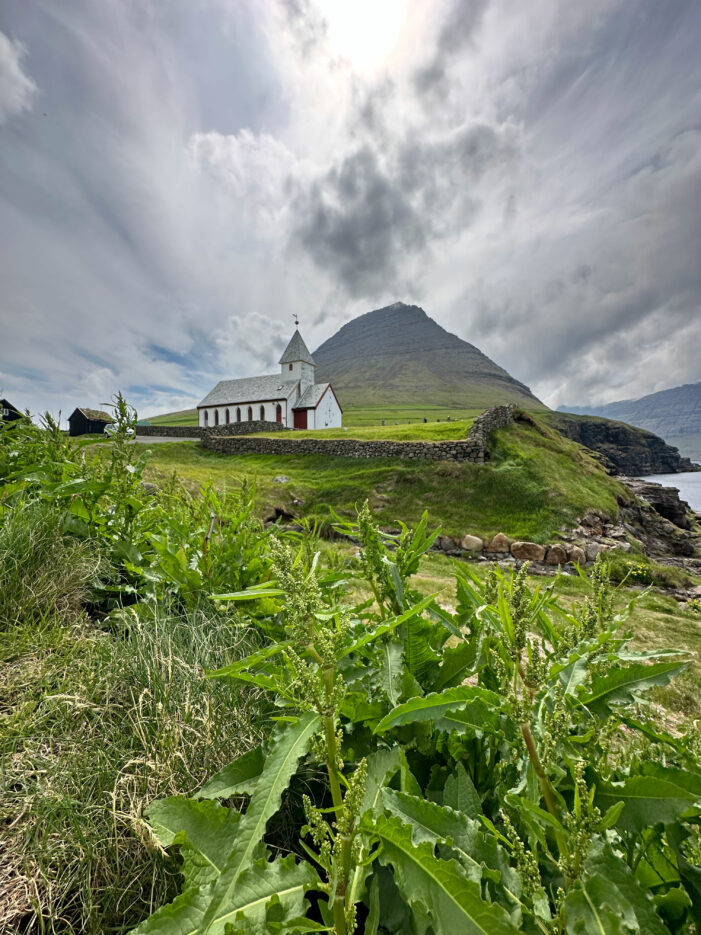 The church in Viðareiði