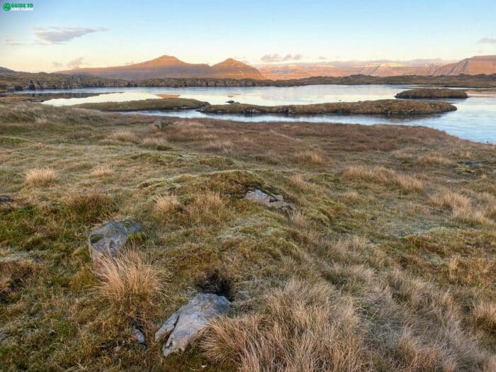 Lake Trælavatn on Eysturoy Island