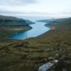 Fjord in Faroe Islands