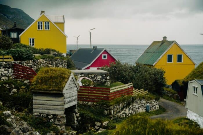 Houses in Skarvanes