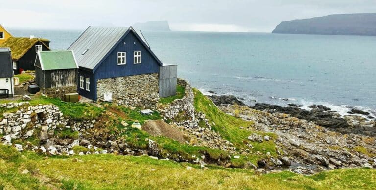 Skarvanes on Sandoy Island