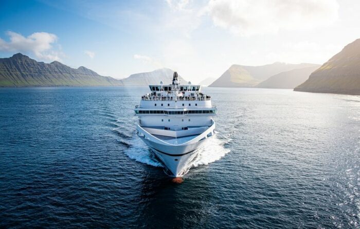Cruise ship Faroe Islands