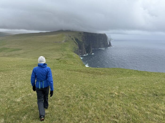 Líraberg Cliff
