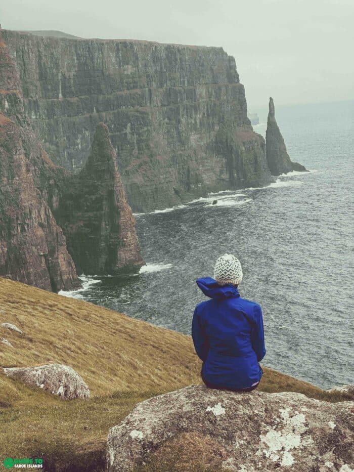 Líraberg Cliff