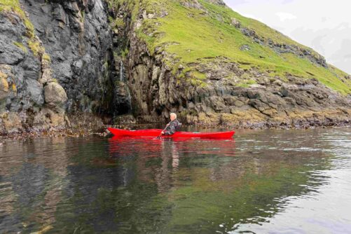 Man in kayak