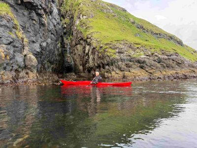 Man in kayak