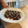 Chocolate on plate