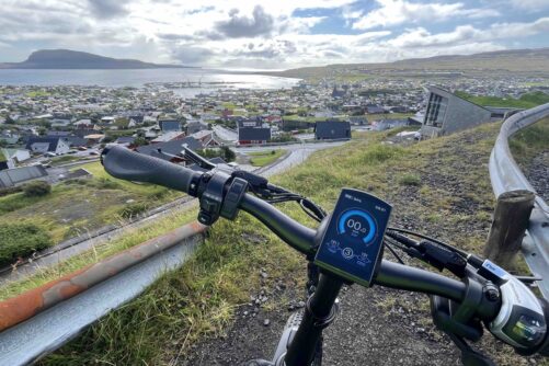 City view from Bicycle