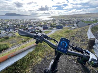 City view from Bicycle