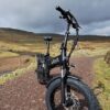 Bicycle on unpaved road
