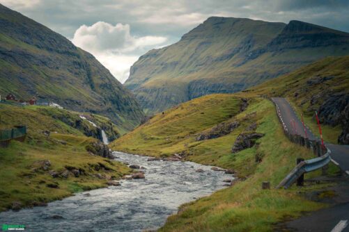 River in Faroe Islands