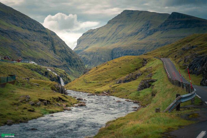 River in Faroe Islands