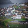 Eiði village in Faroe Islands
