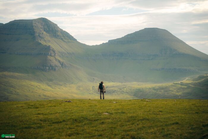 Landscape in the Faroe Islands ideal to explore on a 2 day itinerary